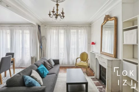 Location appartement meublé 3 pièces 57m² (Paris 17)